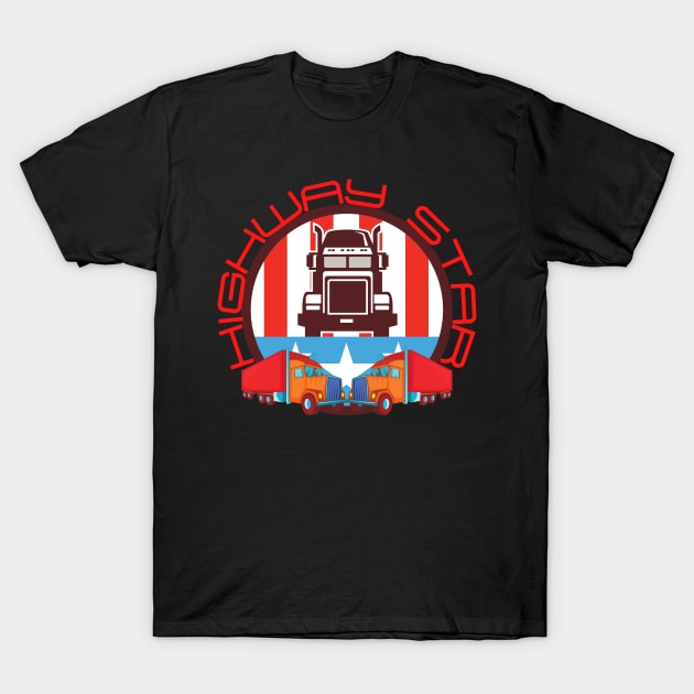 Highway Star T-Shirt by GMAT